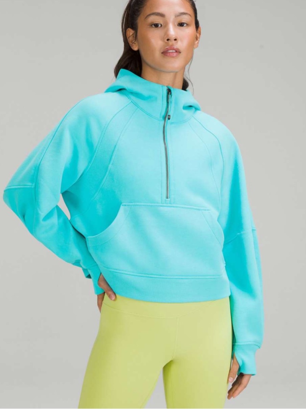 Lululemon Scuba Oversized Half-Zip Hoodie Size M/L